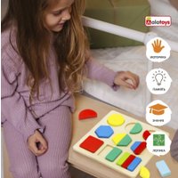 Сортер Alatoys Дроби-фигуры ДР2101