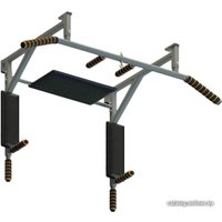 Турник с брусьями Spektr Sport Стэнли 2 3 в 1 (серый)