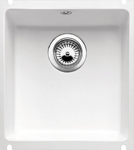 

Кухонная мойка Blanco Subline 375-U (глянцевый белый) 516035