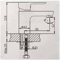 Смеситель AV Engineering AVLOR1-A359-623