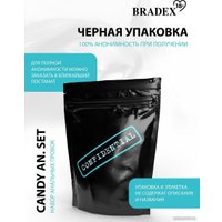 Анальная пробка Bradex Candy An Set SX 0009 (3 шт, черный)