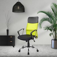 Офисное кресло Mio Tesoro Монте AF-C9767 (черный/салатовый)