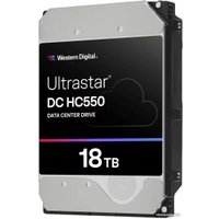 Жесткий диск WD Ultrastar DC HC550 18TB WUH721818AL4206