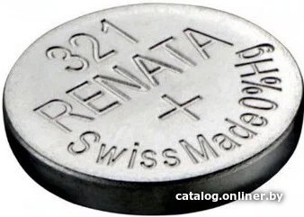 Батарейка Renata SR321/SR616SW 1.55V 13mAh 6.8x1.6mm