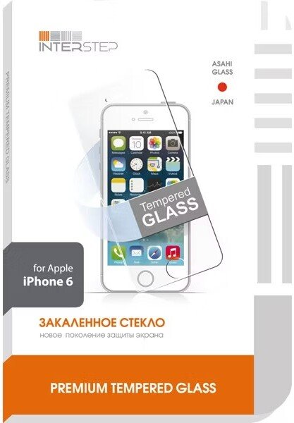 

Защитное стекло InterStep Premium Tempered Glass 2D для Apple iPhone 6 IS-TG-IPHONE647-000B201