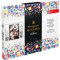 Алмазная мозаика  Феникс+ Пионы с золотом 70846