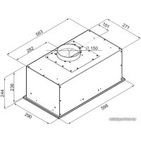 Кухонная вытяжка MAUNFELD Crosby Power 60 (белый)