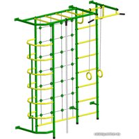 Детский спортивный комплекс Пионер С5С (зеленый/желтый)