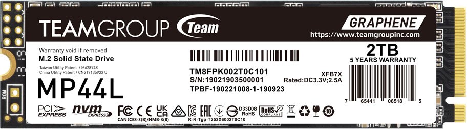 

SSD Team MP44L 2TB TM8FPK002T0C101