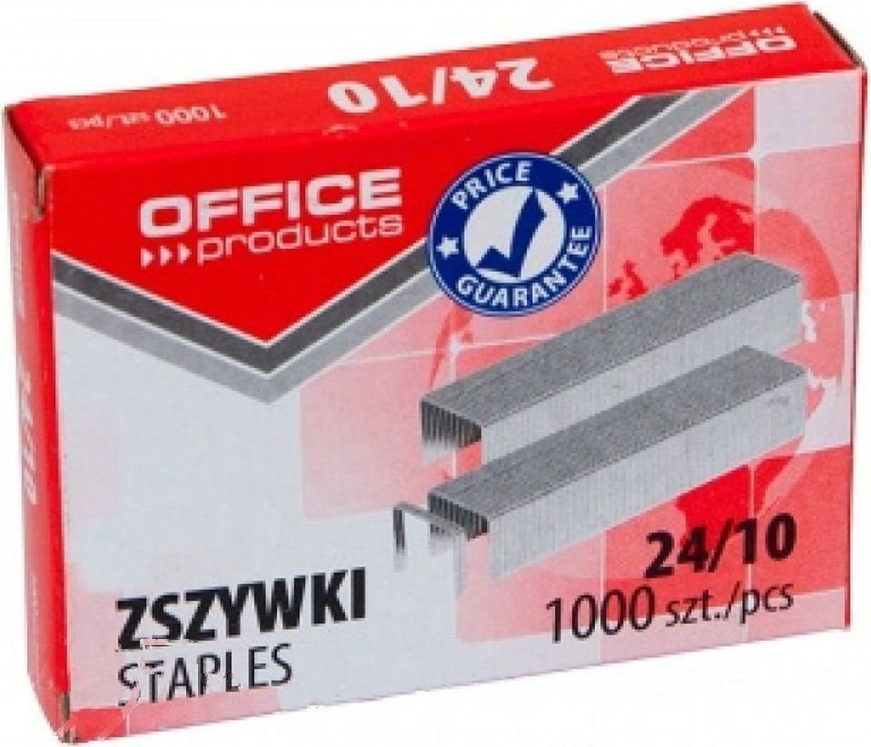 

Скобы канцелярские Office Products 18072439-19 (1000 шт)