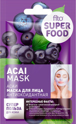Маска для лица кремовая Fito Superfood Антиоксидантная Асаи (10 мл)
