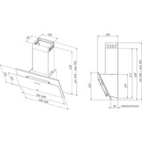 Кухонная вытяжка Akpo Juno II 60 WK-11 (белый)