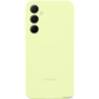 Чехол для телефона Samsung Silicone Case Galaxy A55 (лаймовый)