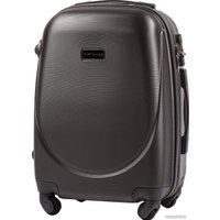 Чемодан-спиннер Wings 310 55 см (тeмно-серый)