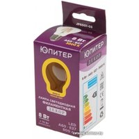 Светодиодная лампочка Юпитер A60 E27 8 Вт 3000 К JP6001-03