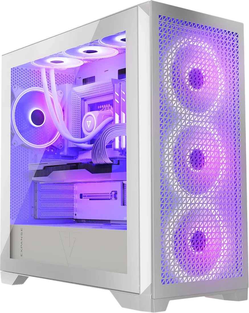 Корпус MODECOM Volcano Expanse T Apex ARGB Midi (белый)