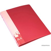 Папка для бумаг Бюрократ 0827/4RRED (красный)