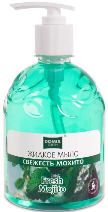 

Domix Green Professional Мыло жидкое Свежесть мохито 500 мл