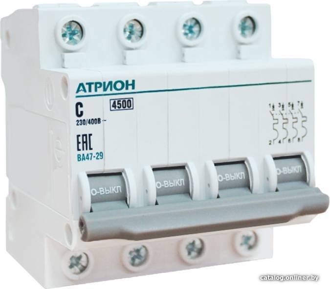 Выключатель автоматический Атрион VA4729-4-20C