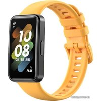 Ремешок Rumi силиконовый для Huawei Band 8/9 (льняной желтый)