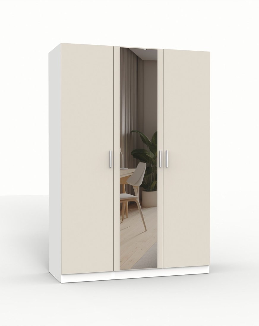 

Шкаф распашной Интермебель Марсель-2 МР 01-02 (кашемир)