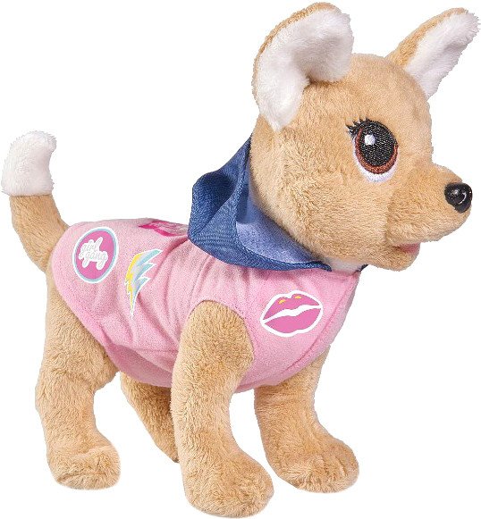 

Классическая игрушка Simba Chi-Chi Love Собачка Городская мода с сумочкой и стикерами 105