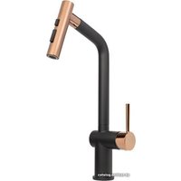 Смеситель ZorG ZRN 980128 (gunblack gold rosy)