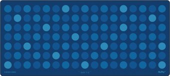 Коврик для стола NuPhy Bokeh Deskmat Mystic Indigo (синий)