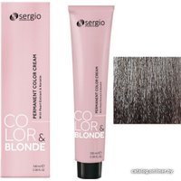 Крем-краска для волос Sergio Professional Color&Blonde 8.01 блондин легкий пепельный