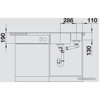 Кухонная мойка Blanco AXIA III 6 S 525849 (черный)