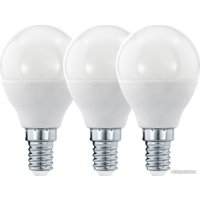 Светодиодная лампочка Eglo 12886 P35 6W(E14) 3000K (3 шт)