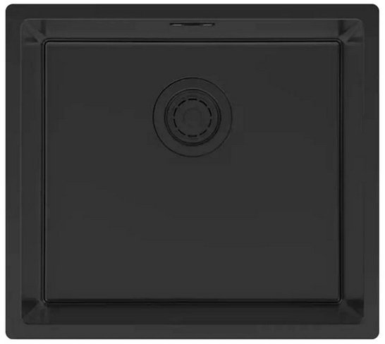 

Кухонная мойка Paulmark Lassan 49 UNI LA49-MBN (черный/черный матовый)