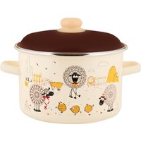 Кастрюля Appetite Подворье 6RD221M