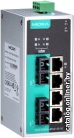 Неуправляемый коммутатор Moxa EDS-P206A-4PoE-SS-SC-T