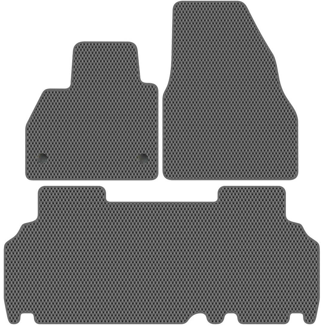 

Комплект ковриков для авто Alicosta Renault Kangoo (минивэн) 2013 - 2016 (серый, ромб)