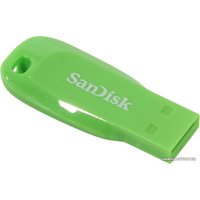 USB Flash SanDisk Cruzer Blade 16GB (зеленый) [SDCZ50C-016G-B35GE]