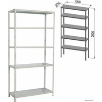 Стеллаж Brabix Ms Plus-200/30-5 291108