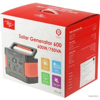 Портативная зарядная станция Itel Solar Generator 600 150000mAh (черный)