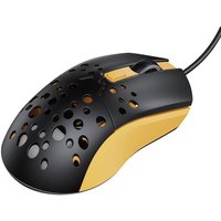 Игровая мышь Hoco GM51 (черный/желтый)