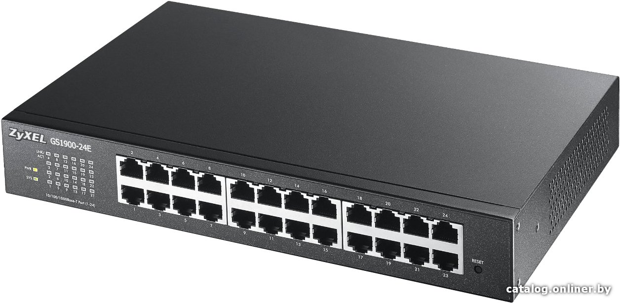 Управляемый коммутатор уровня 2+ Zyxel GS1900-24E