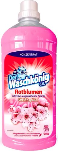 Кондиционер для белья Clovin Der Waschkonig Rotblumen 1.8 л