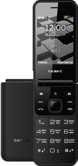 

Кнопочный телефон TeXet TM-405 (черный)