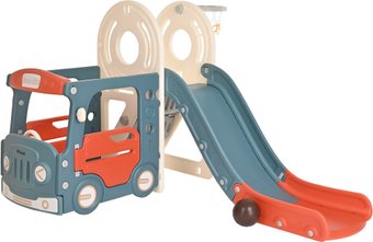 Горка Pituso Smile Bus FE-HT-XLB02 (синий/оранжевый)