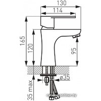 Смеситель Ferro Algeo BAG2BL