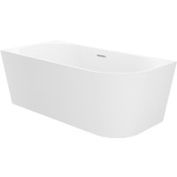 Ванна Wellsee Excellence Pro 170x75 28760701R (пристенная ванна (левая) белый глянец, экран, ножки, сифон-автомат хром)