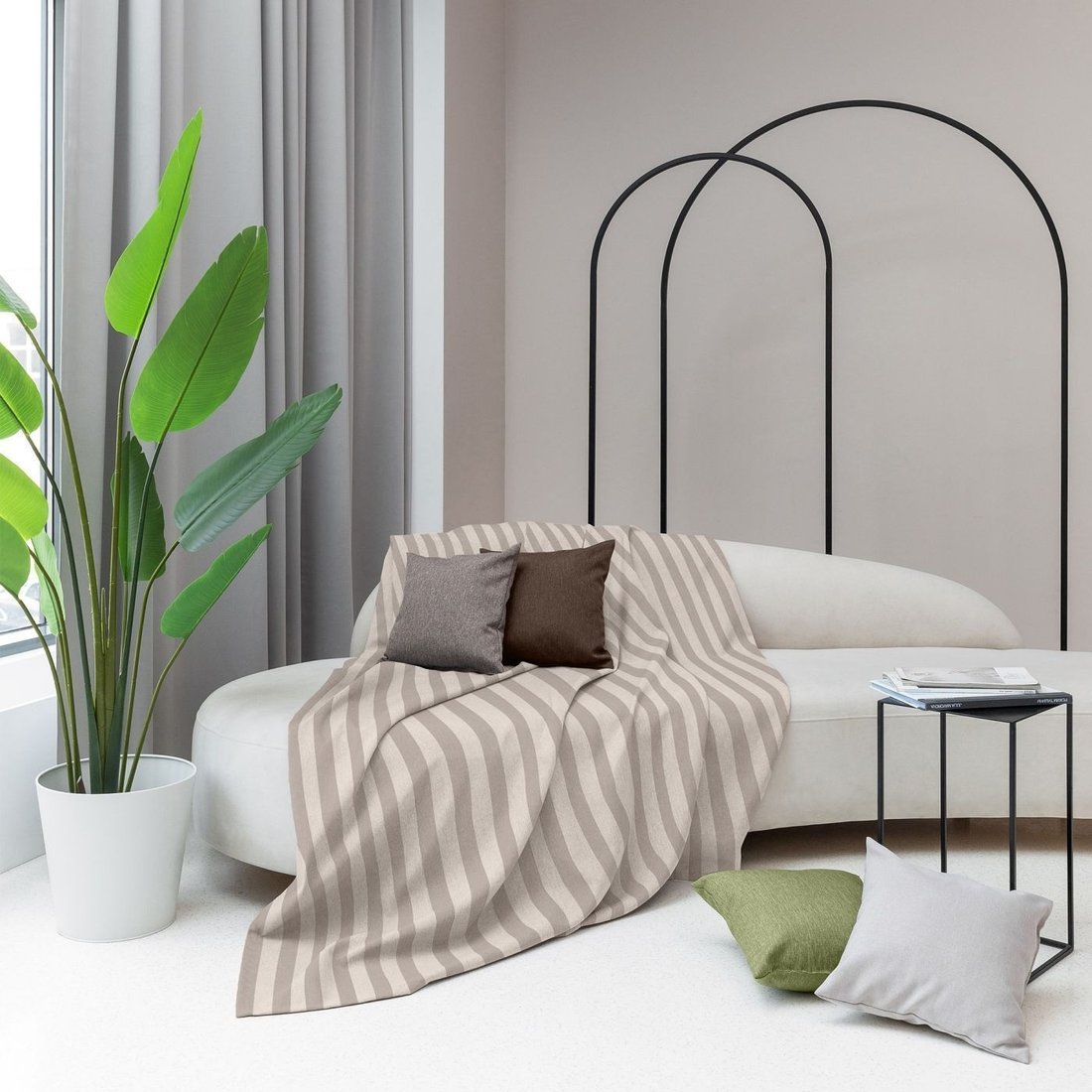 

Покрывало Волшебная ночь 200x220 ДТ172 774519 (зебра/экрю)