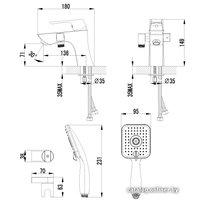 Смеситель Lemark Unit [LM4515C]