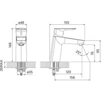 Смеситель IDDIS Vibe VIBSB00i01
