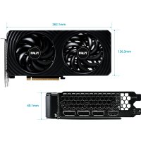 Видеокарта Palit GeForce RTX 5060 Dual NE75060019P1-GB2063D