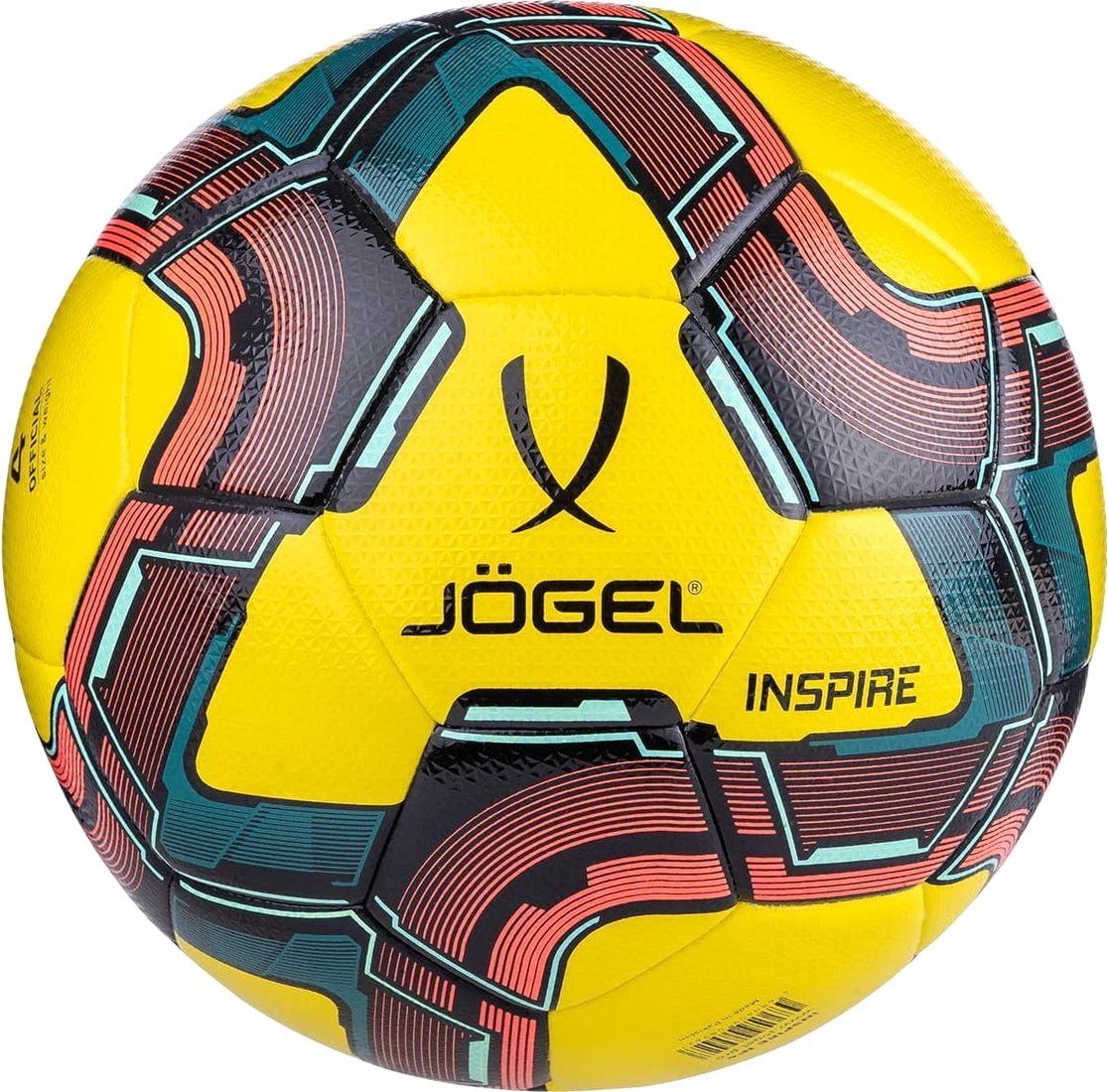 

Футбольный мяч Jogel BC20 Inspire (4 размер, желтый/красный/синий)